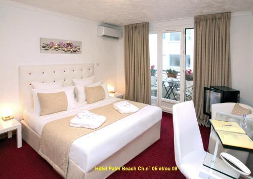 Hotel Palm Beach คานส์ ภายนอก รูปภาพ